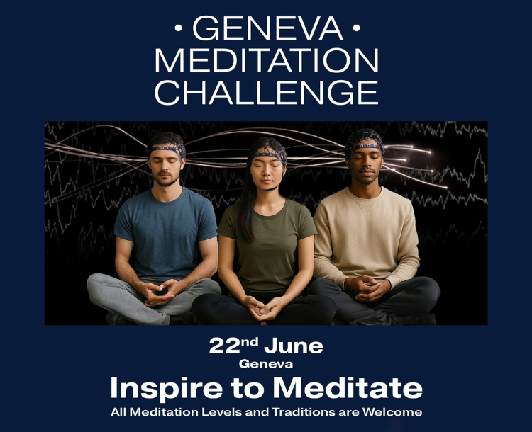 Geneva Meditation Challenge —  Inspire to Meditate on 22 June 2025