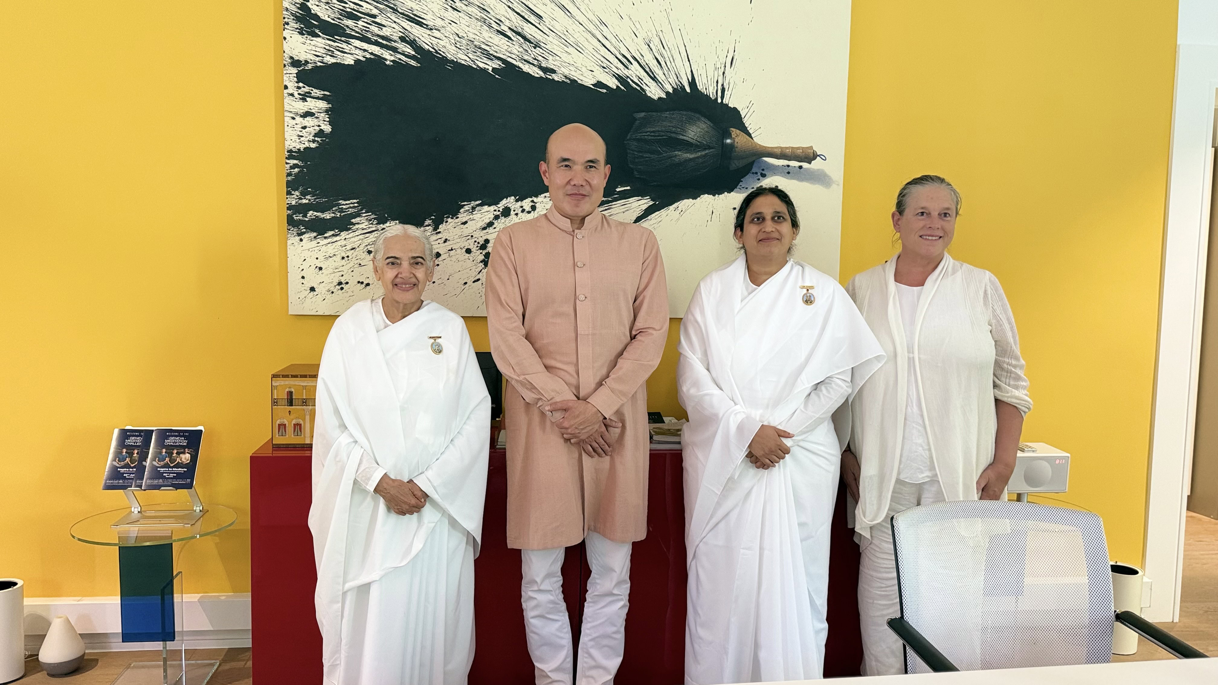 All Here collaboration with Brahma Kumaris