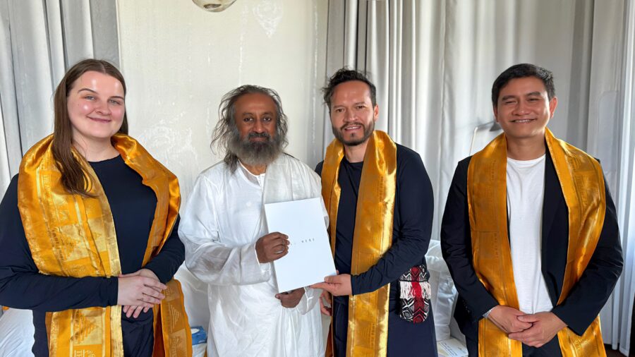 All Here connects with The Art of Living at World Summit on Ethics and Leadership in Sports in Basel on July 24th, 2025, to Advance Meditation as a High-Performance Discipline.