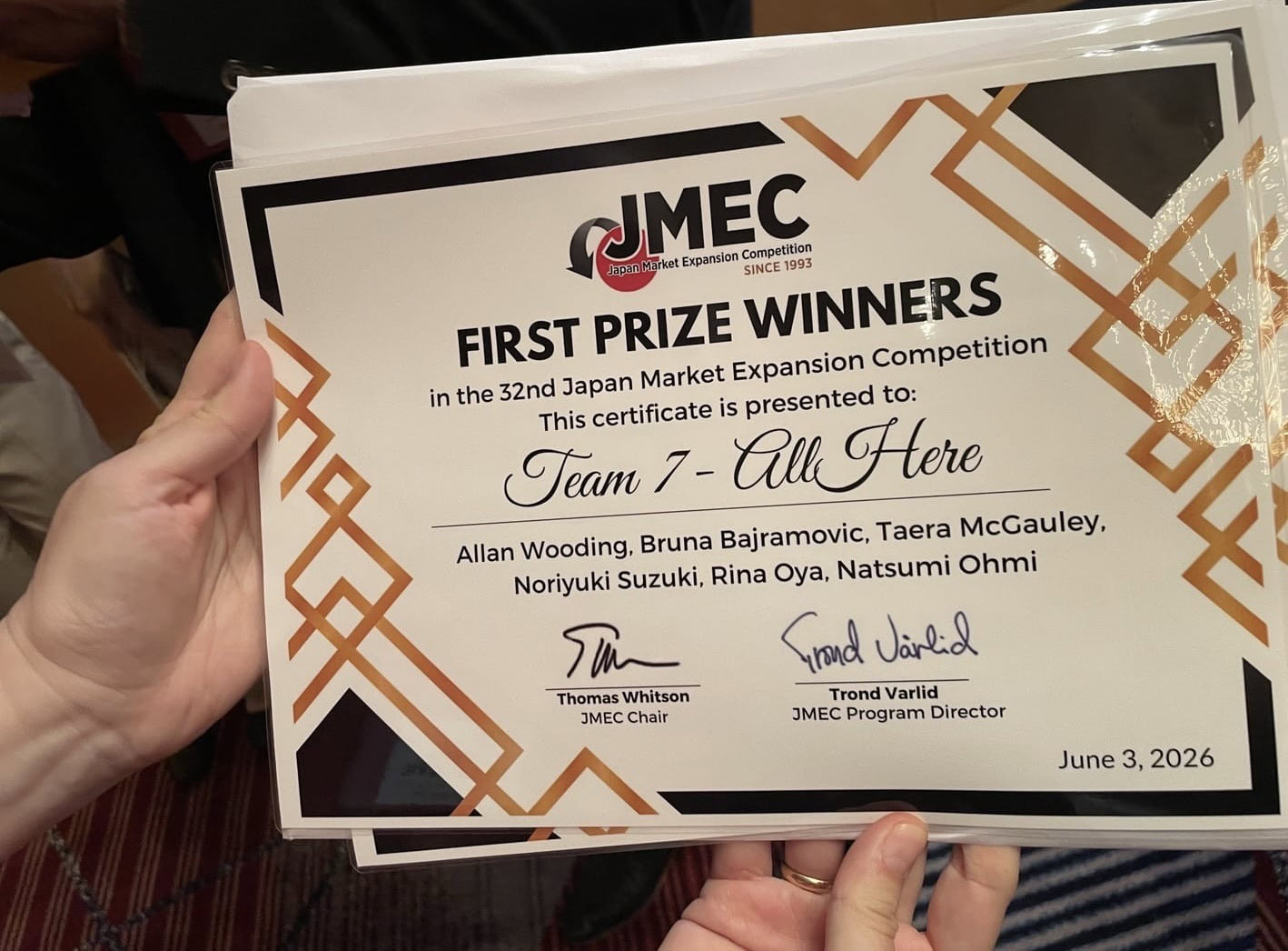 JMEC First Prize photo 6