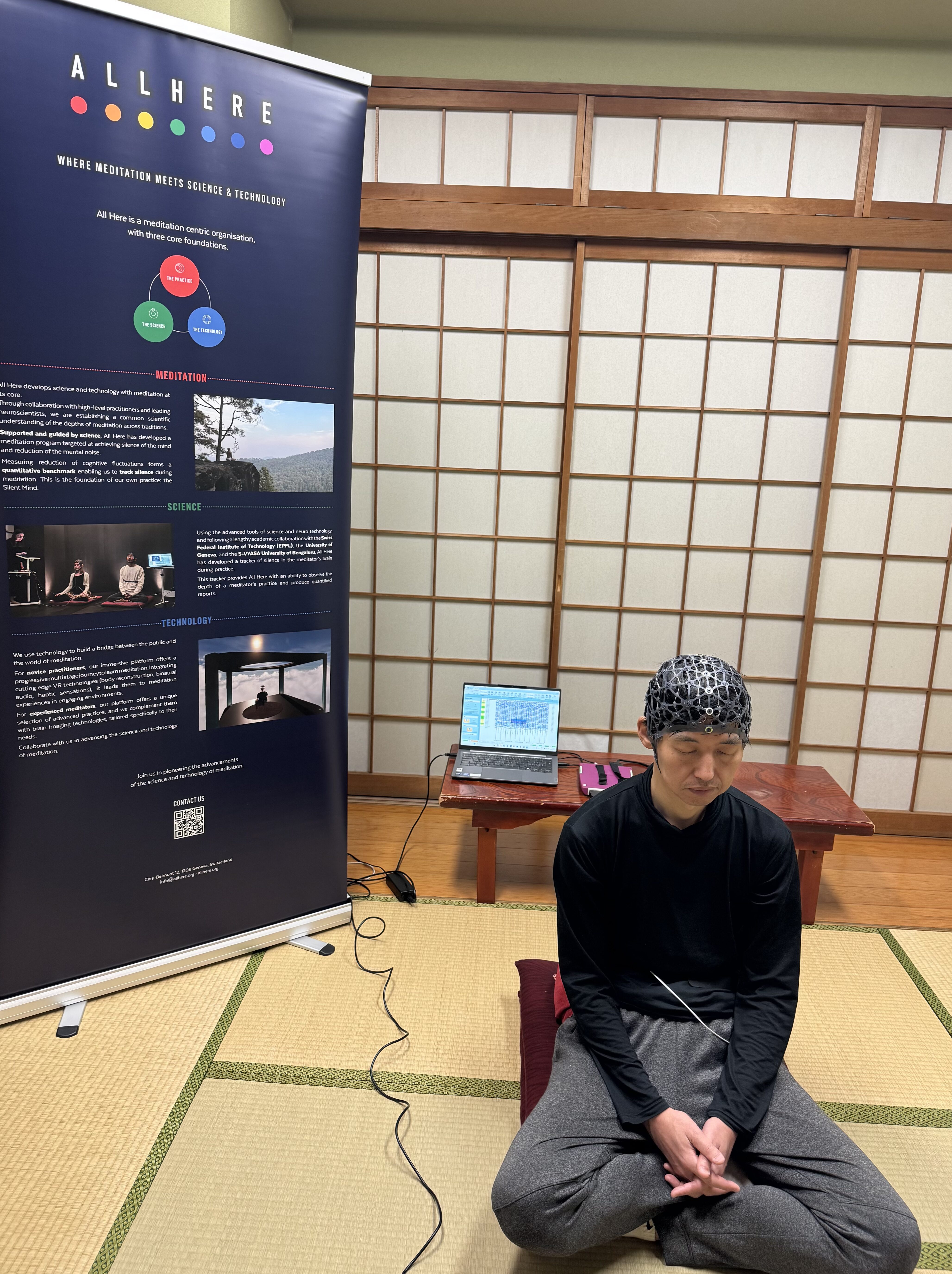 Kamakura Mindfulness Lab at the Tokyo Quantified Meditation Challenge