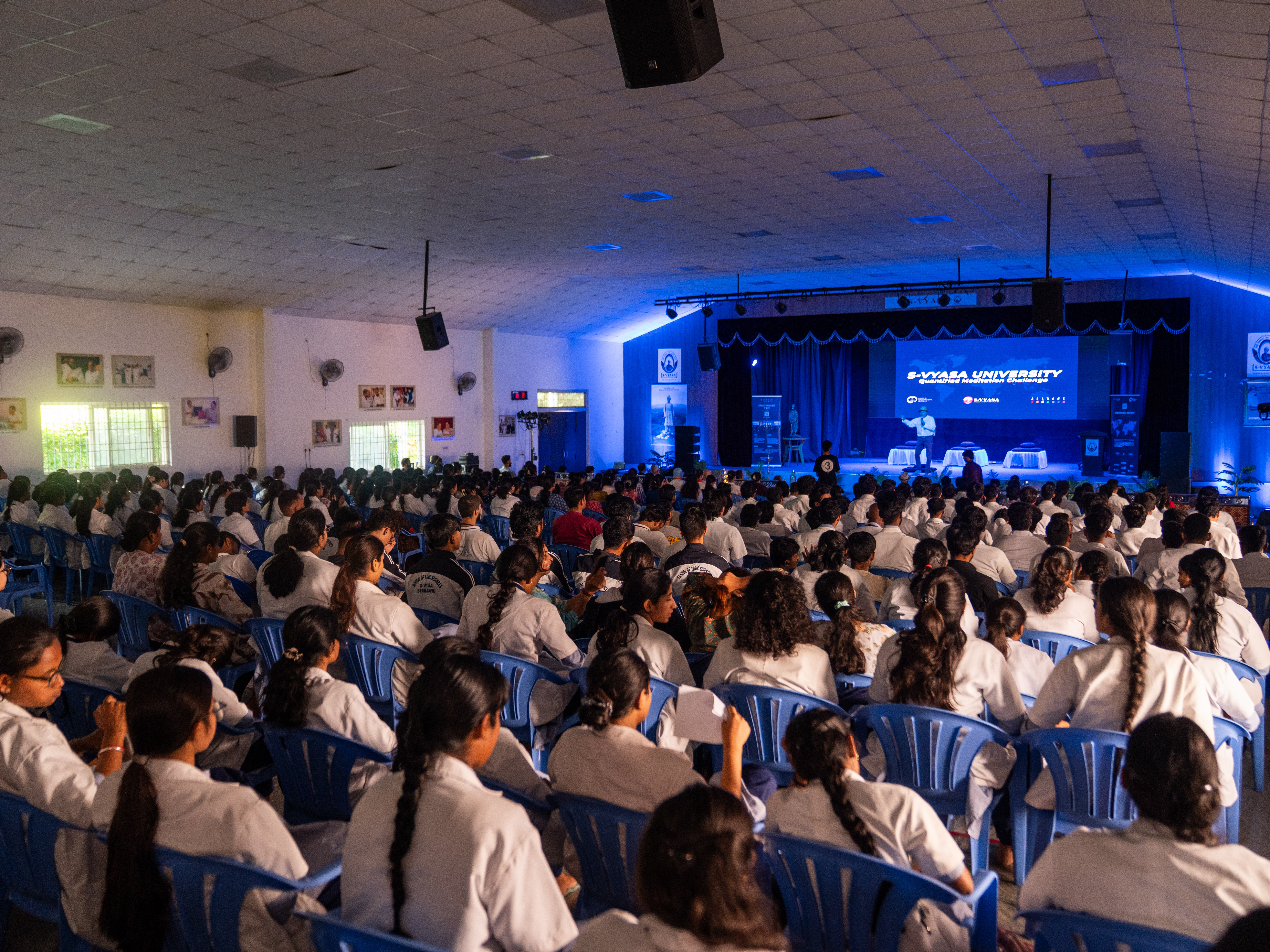 Quantified Meditation Challenge at S-VYASA University, photo 4