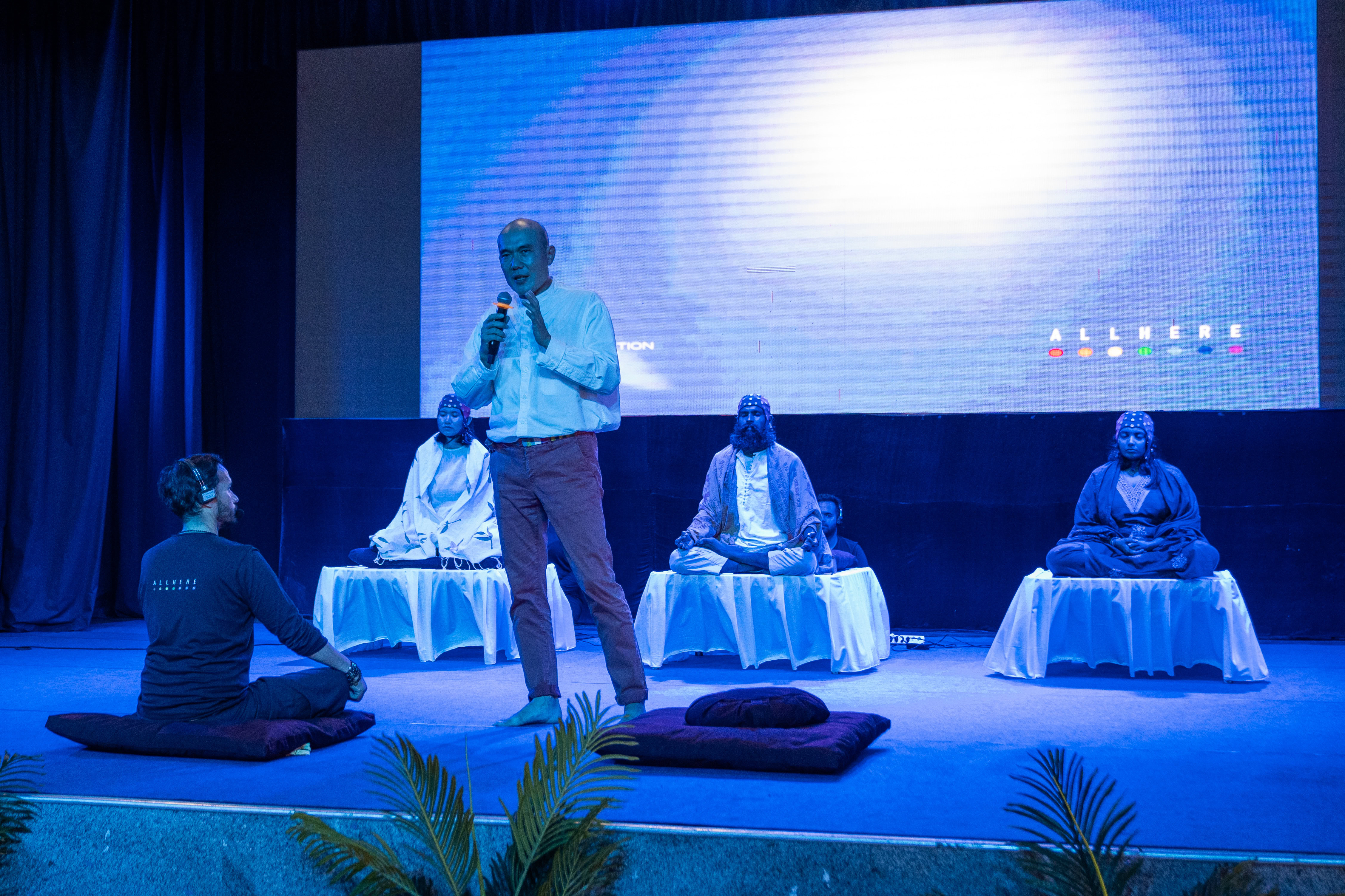 Quantified Meditation Challenge at S-VYASA University, photo 3